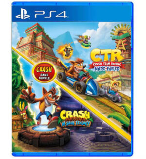 Pacote Crash Bandicoot N. Sane Trilogy + CTR Nitro-Fueled PS4 Mídia digital
