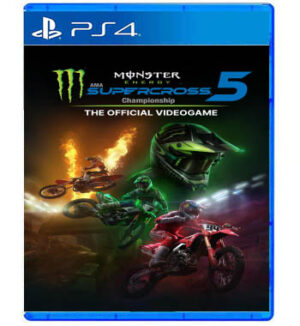 Monster Energy Supercross - The Official Videogame 5 PS4 midia digital
