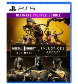 Pacote Mortal Kombat 11 Ultimate + Injustice 2 Ed. Lendária PS5 MÍDIA DIGITAL
