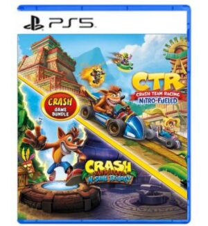 aPacote Crash Bandicoot N. Sane Trilogy + CTR Nitro-Fueled ps5 Midia Digitl