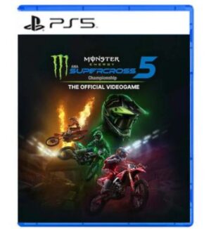 Monster Energy Supercross - The Official Videogame 5 PS5 midia digital