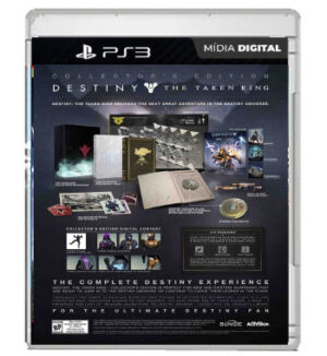 DESTINY THE TAKEN KING - EDIÇÃO DE COLECIONADOR - PS3 MIDIA DIGITAL