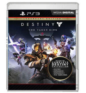 DESTINY THE TAKEN KING - EDIÇÃO LENDÁRIA - PS3 MIDIA DIGITAL