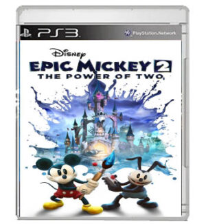 DISNEY EPIC MICKEY 2 THE POWER OF TWO - PS3 MIDIA DIGITAL