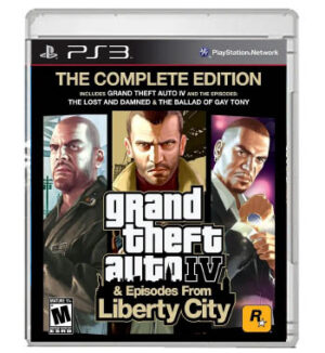 GTA 4 GRAND THEFT AUTO IV THE COMPLETE EDITION - PS3 MIDIA DIGITAL