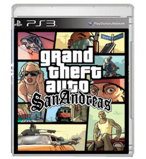 GTA SAN ANDREAS GRAND THEFT AUTO - PS3 MIDIA DIGITAL