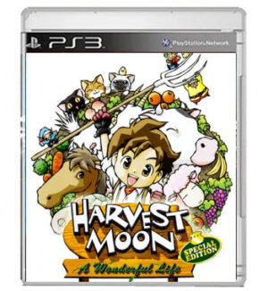 HARVEST MOON A WONDERFUL LIFE SPECIAL EDITION (PS2 CLASS - PS3 MIDIA DIGITAL