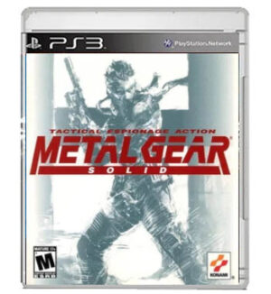 METAL GEAR SOLID CLÁSSICO - PS3 MIDIA DIGITAL