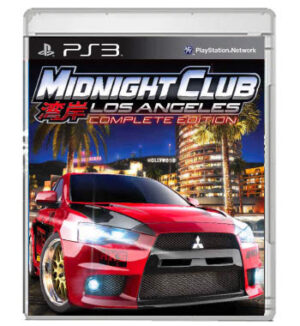 MIDNIGHT CLUB LOS ANGELES COMPLETE EDITION - PS3 MIDIA DIGITAL