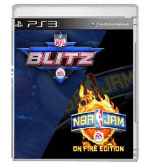 NBA JAM ON FIRE EDITION E NFL BLITZ PACK - PS3 MIDIA DIGITAL