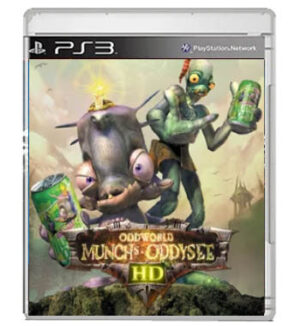 ODDWORLD MUNCHS ODDYSEE HD - PS3 MIDIA DIGITAL