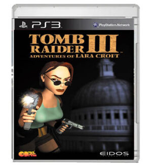 TOMB RAIDER 3 ADVENTURES OF LARA CROFT - PS3 MIDIA DIGITAL