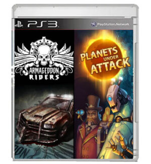 ARMAGEDDON RIDERS + PLANETS UNDER ATTACK PACK - PS3 MIDIA DIGITAL